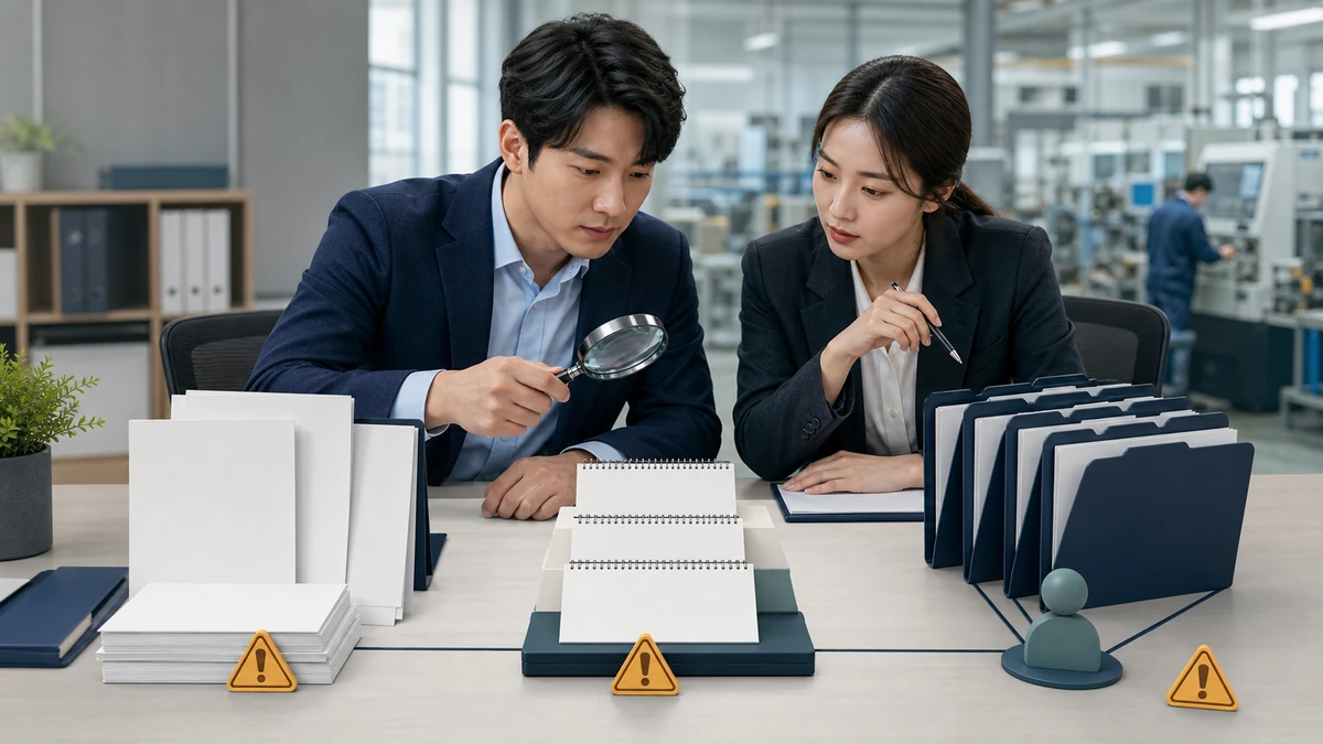 기업 담당자가 세금 체납과 중복지원 제한조건을 사전에 점검하는 모습