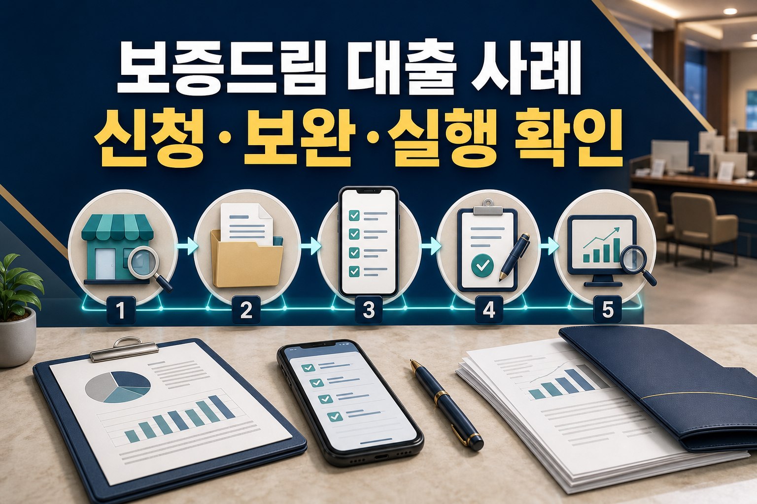 보증드림 지역신용보증재단 진행 사례