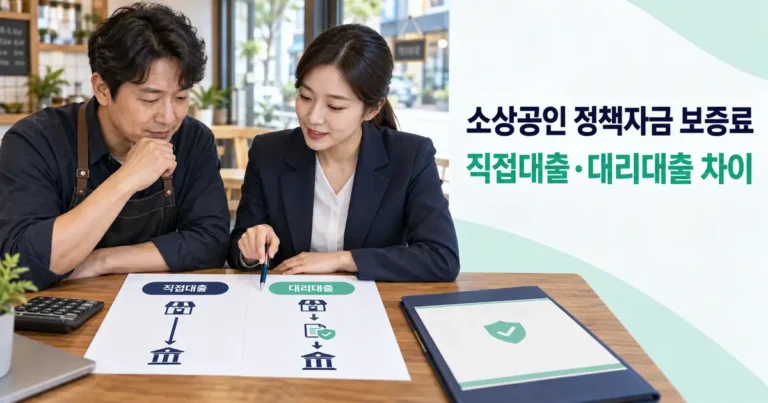 소상공인 정책자금 보증료 얼마일까? 직접대출 대리대출 계산과 환급
