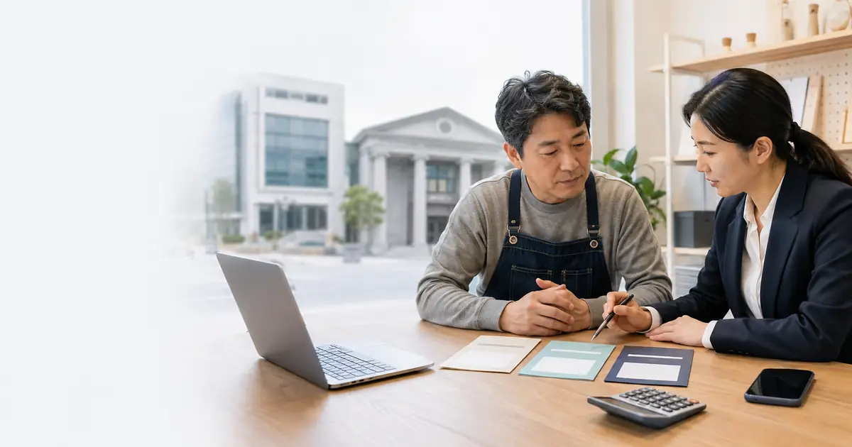 소상공인 정책자금 대리대출 순서｜확인서 발급 후 보증재단·은행 진행